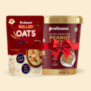BUY @1099₹ 1.8kg Rolled Oats & 2kg Peanut Butter Combo