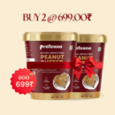 BUY 2 @ 699.00₹ Proteano All Natural Peanut Butter Smooth 2kg | 30g Protein